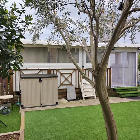 مكان تخييم Mobil-home De Jean-michel Et Nicole